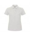 Polo piqué pour femme, 100% coton et 180g/m² - B&C Couleur WHITE