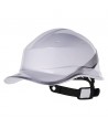 Casque de chantier DIAMOND - Option : Porte-Badge Couleur BLANC