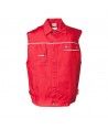 GILET De Travail Sans Manche Artisanat Et Industrie CANVAS 320 - PLANAM Couleur ROUGE