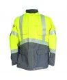 Blouson SILVER TECH (260 grs) - Cepovett Couleur JAUNE FLUO/GRIS ACIER