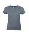 Tee-shirt femme col rond BC04T en coton (185 g/m²) Couleur STONE BLUE