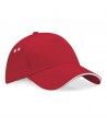 CASQUETTE De Travail Personnalisable SANDWICH PEAK - BEECHFIELD Couleur RED/WHITE