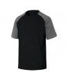 Tee-shirt GENOA bicolore en coton - DELTA PLUS Couleur NOIR/GRIS