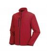 VESTE Softshell De Travail 3 Couches JZ14000 - RUSSEL Couleur CLASSIC RED