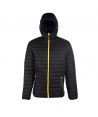Doudoune de travail homme, légère et 100% polyester PACIFIC - BLACK AND MATCH Couleur BLACK/GOLD