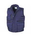 Gilet workwear bodywarmer, sans manches et avec poches