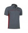 Polo de travail THUNDER - VALENTO Couleur GRIS/ROUGE