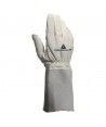 Gants en cuir caprin pour soudeur Couleur GRIS