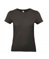 Tee-shirt femme col rond BC04T en coton (185 g/m²) Couleur BLACK