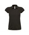 Polo HEAVYMILL de travail pour femme - 100% coton (230g) Couleur BLACK