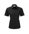CHEMISE De travail Femme Manches Courtes Polyester JZ35F00 - RUSSEL Couleur BLACK