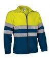 Veste Polaire Haute visibilité AIRPORT 300g Couleur BLEU MARINE ORION