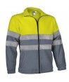 Veste Polaire Haute visibilité AIRPORT 300g Couleur GRIS CHARBON