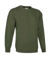 Sweat professionnel personnalisable DUBLIN 295g Couleur VERT MILITAIRE