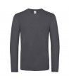 T SHIRT De Travail Col Rond MEN LSL - B&C Couleur DARK GREY