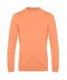 Sweat à Col Rond en Coton et Polyester 280g Couleur MELON