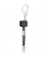 Antichute avec rappel automatique 2 Mousquetons - KRATOS SAFETY Couleur NOIR