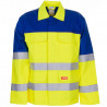 VESTE De Travail ATEX Haute Visibilité MAJOR PROTECT - PLANAM Couleur JAUNE FLUO/BLEU BUGATTI