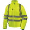 BLOUSON De Travail Haute Visibilité Imper-Respirant FLEN - DELTA PLUS Couleur JAUNE FLUO