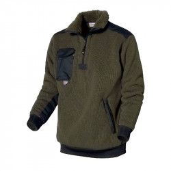 Pull SCANDIK Molinel 1/4 de zip en acrylique et polyester