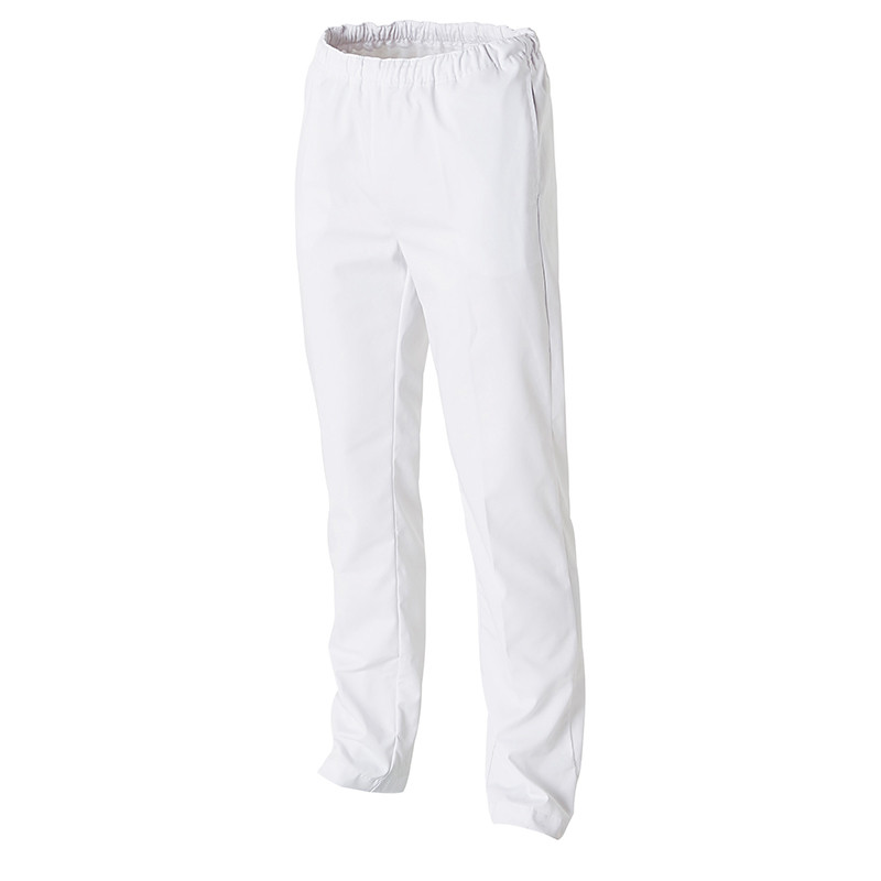 Pantalon de cuisine Noir Taille elastique bas réglable