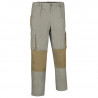 PANTALON De Travail Multipoche Bicolore DARKO - VALENTO Couleur BEIGE SABLE/MARRON CAMEL